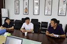 邓华志看望各驻点单位巡察干部