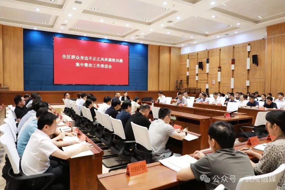 全区群众身边不正之风和腐败问题集中整治工作推进会召开