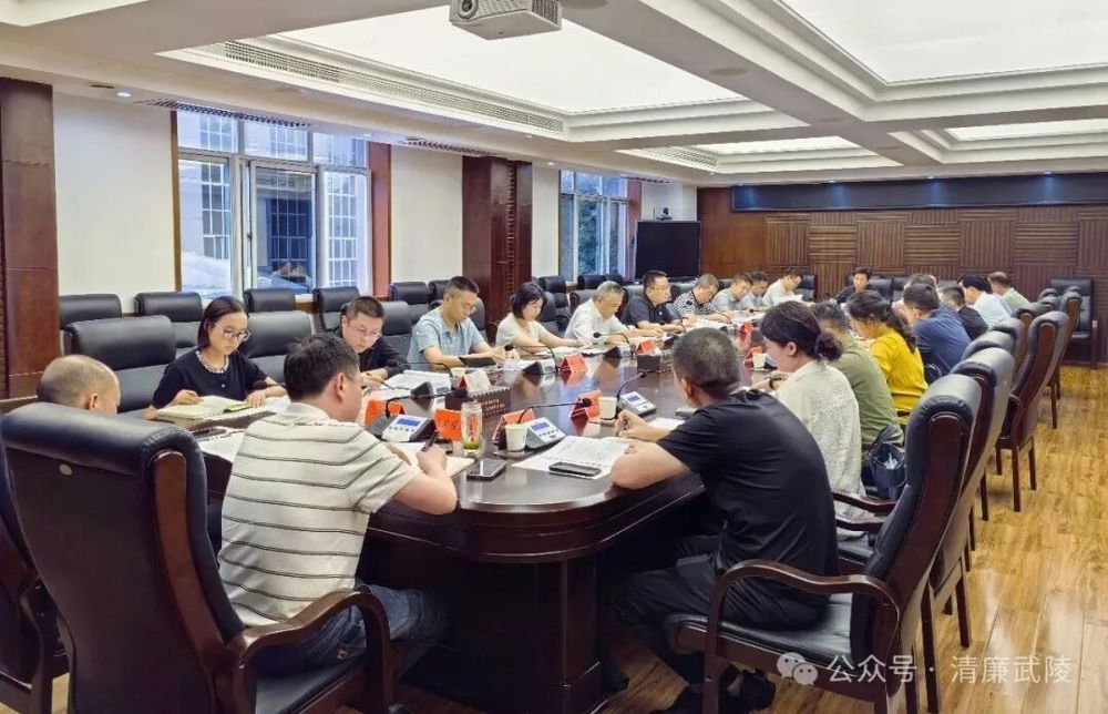 武陵区召开群众身边不正之风和腐败问题集中整治工作调度会