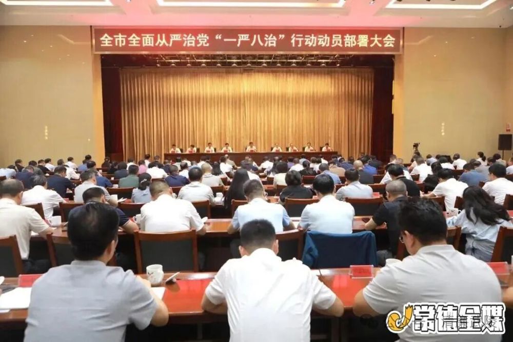 常德市全面从严治党“一严八治”行动动员部署大会召开