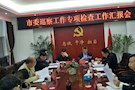 市委巡察办对我区开展巡察工作专项检查