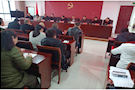 东江街道：组织传达学习区纪委第十二届纪委第四次全会精神